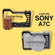 Cage Rig Wood Sony A7C Bracket Plate Stabilizer Vlogging