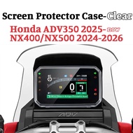 Screen Protector Case for Honda ADV350 2025 2026 NX400 NX500 Motorcycle Dashboard, PC Instrument Clu
