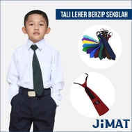Tali Leher Sekolah Berzip | Aksesori Sekolah | School Uniform Zip Tie