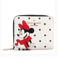 (STOCK CHECK REQUIRED)BRAND NEW  Disney X Kate Spade New York Other Minnie Mouse Zip Around Wallet K4762