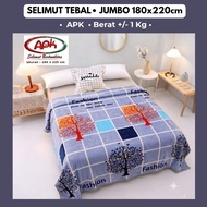 Jumbo Blanket Thicker 180x220 cm APK Smooth Soft Warm Weight -/+1 Kg