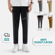 Clonohku - Men's Ankle Pants Slimfit Sirwal/ Men's Formal Material/ Cropped Pants Men's ankle pants 
