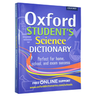 พจนานุกรมวิทยาศาสตร์ GCSE STEM นักเรียน Milu Oxford หนังสือพจนานุกรมภาษาอังกฤษต้นฉบับ