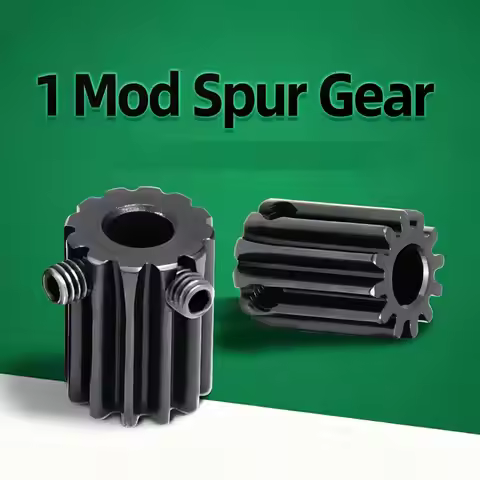1Pc 1 Module 45# Steel Spur Pinion Gear 10T 12T 14T 4/5/6/6.35/7mm Bore Industrial Motor Drive Trans