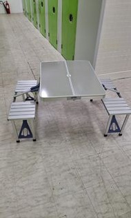 鋁合金摺疊餐桌