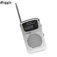 1*Radio AM FM Bands Built In Speakers Easy Portability Frequency Model