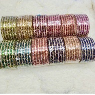 Colourful Indian Bangle/ Metal Bangles / Indian Bangles/ Gelang Tangan / Bollywood Bangles