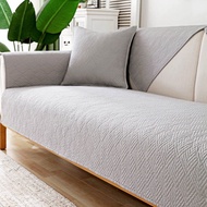 Minimalist Nordic Fabric Non-Slip Solid Color Solid Wood Sofa Cushion