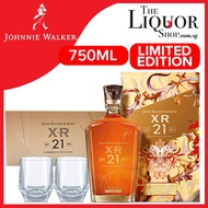Johnnie Walker XR 21 Year of the Dragon 750ml FREE Limited Edition XR21 Glasses
