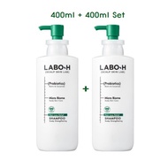 [LABO-H]⚡1+1⚡Probiotics Hair Loss Shampoo 400ml + 400ml Set / Relief Hair Loss Shampoo / Scalp Strengthening / LABO H Hair Loss Shampoo/ LABOH Probiotics Shampoo / LABOH Scalp Care Shampoo / Anti-Hair Loss Shampoo / Korea