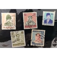 7A Stamp Thailand and Indonesia (USED)