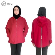 DEEM Sport Jacket Sun-Protecting Zip-Up Hoodie With Reflective Stripe Ideal For Outdoor Activities