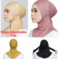 ANAK TUDUNG NINJA ADUSTABLE TAIL/INNER NECK TIE BACK NINJA TALI