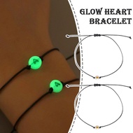 Bracelet Love Heart Couple Bracelet Night Luminous Birthday Beads At Love Friendship Gift Night G2d5