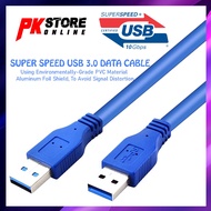 50CM/1.5M/3M/5M SUPER SPEED USB 3.0 AM TO AM CABLE