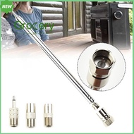 GROCERY LIFE Telescopic Home Amplifier Replacement Parts Signal Receiver Aerial Adapter TV Tuner FM Radio Antenna