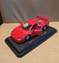 意大利Bburago FERRARI F40(1987)法拉利跑車  意大利製造
