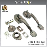 JTC 1188 AC Quality Entrance Door Lock Set Double Handle Gripset Handleset Door Lock