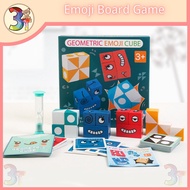 Emoji Board Game Expressions Puzzle building blocks - Colorful Funny Expression Puzzle Game/ Family 