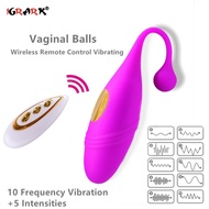 Wireless Remote Control Vibrating Bullet Eggs Vibrator Sex Toy for Women 18+ Adults Rechargable