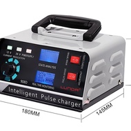 Charger Aki Mobil | Charger Aki Mobil Motor 400W 12V/24V 400Ah + Lcd