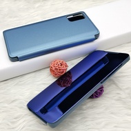 Carristo Samsung Galaxy A14 4G 5G A34 A54 Delight Mirror Flip Case Cover Stand Pouch Leather Casing