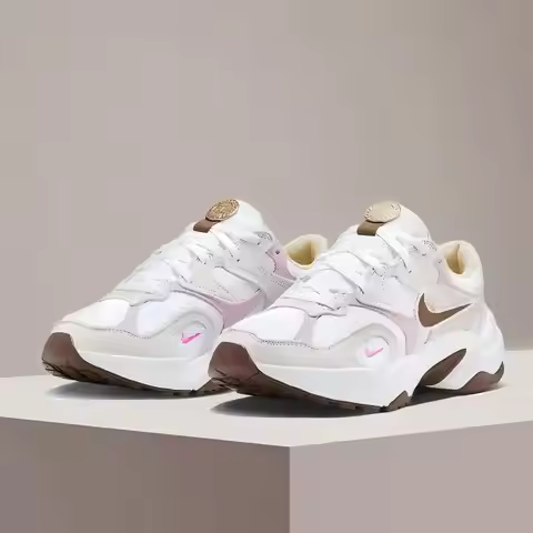 Nike AL8 Women's Shoes Mesh Breathable Fashionable Versatile Lightweight Thick Sole Durable Casual R