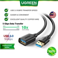 UGREEN USB A 3.0 Extension Cable Type A Male to Female Sync 5 Gbps Data Transfer Pen Drive Hard Driv