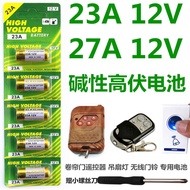 12V23A Battery L828 L1028 27A 433 Remote Control Small Battery Wireless Doorbell Transmitter Garage 