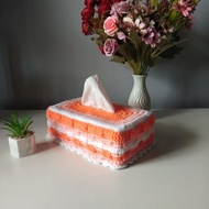 Sarung Kotak Tisu Kait (Crochet Tissue Box Cover)