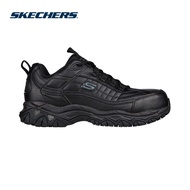 Skechers Men Work Soft Stride Work Shoes - 200118-BLK