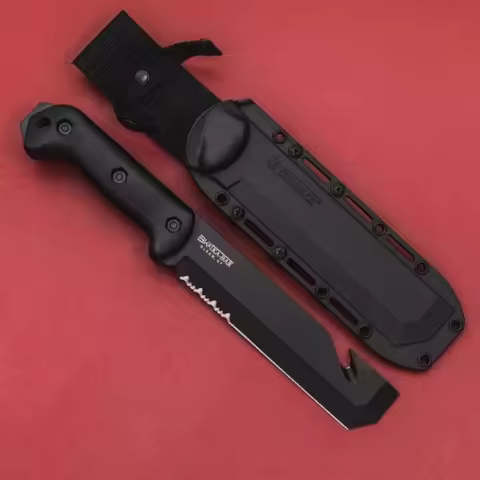 KA-BK3 tactical fixed blade Camping survival hunting knife Mountain climbing fishing emergency rescu