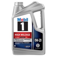 Mobil 1 High Mileage 0w20 Fully Synthetic Engine Oil 4.73L (ORIGINAL)