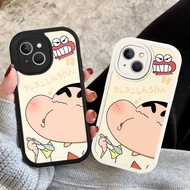 📱GSE Leather Shin Chan Camera Protection Case For IP13, IP13 PRO, IP13 PRO MAX❤️(Iphone Casing) READ