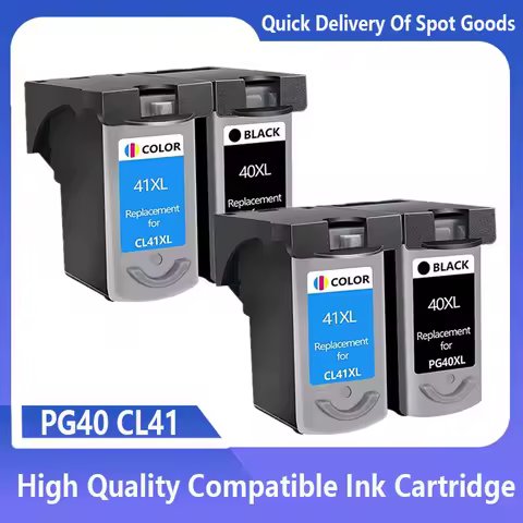 PG40 CL41 Compatible for Canon PG 40 CL 41 Ink Cartridge for Canon Pixma IP1600 IP1700 IP1800 MP140