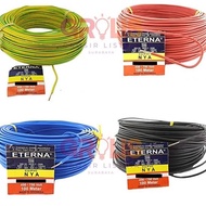 (Tersedia) Kabel Eterna NYA 1x2,5 Roll 100 Meter Kabel Listrik 1
