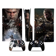 Pattern Series Skin Sticker for PS5, PS5 Slim Skin Sticker - Black Myth: Wukong Skin Sticker