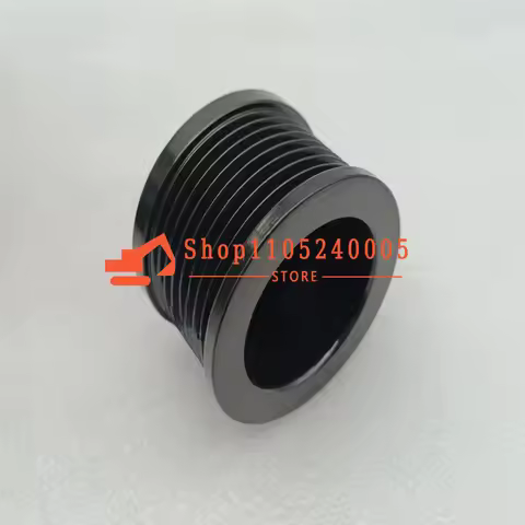 390-7340 C4.4 C6.6 Engine Groove Alternator Pulley 3907340 for Backhoe Loader 416E 420E 422E 444F 44