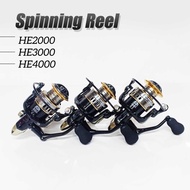 Fishing Spinning Reel Metal Spool HE2000 / HE3000 / HE4000