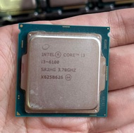 ซีพียู CPU CORE I3 6100 Socket 1151 จัดส่งไว