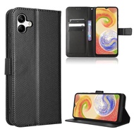 Cellphone Casing For Flip Case Samsung Galaxy A04 Case Flip Wallet PU Leather Shockproof Protcetion