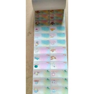 Cinnamoroll colorful name label sticker label name waterproof