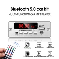 Bluetooth V5.0 MP3 Player Stereo Wireless Receiver 5V 12V Mp3 Decoder Board Car FM Radio Module TF USB Audio Adapter