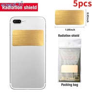 5PCS EMF Protection Cell Phone Anti Radiation Protector Sticker Negative Ions EMF Blocker for All El