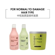 JS Exclusive Value Set C -JS+J3+J1+0 For Normal to Damaged Hair Type (Shampoo, Condition and Treatme