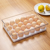 AT-🌞Egg Storage Box Crisper Refrigerator Dedicated Kitchen Finishing Drawer Shelf Supports Egg Storage Box Multi-Layer T