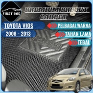 Toyota Vios 2008-2013 3D PRECUT Carnet Carpet (Full Car) Magic Grip