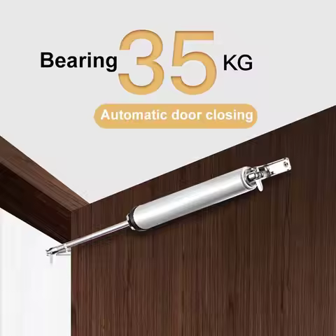 Aluminum Alloy Automatic Door Soft Close 35KG Positioning Metal Automatic Door Closer Soft Close Doo
