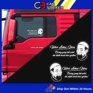 ORANG YANG TAK SOLAT STICKER KERETA STICKER LORRY / L15