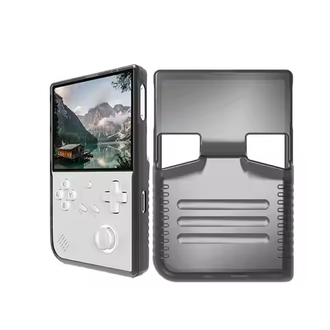 Soft Case Compatible with Anbernic RG40XX V Handheld Game Console Sillence Shock-Absorbing Anti-Drop